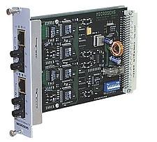 2 Port Fast Ethernet Media Converter Rack Module