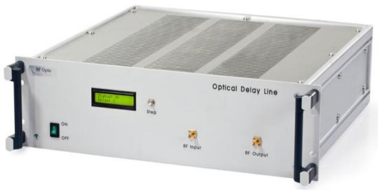 Altimeter RF Over Fibre Optical Delay Line System