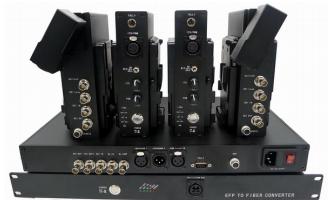 EFP System To Fibre For HD Cameras With Neutrik Hybrid Connector