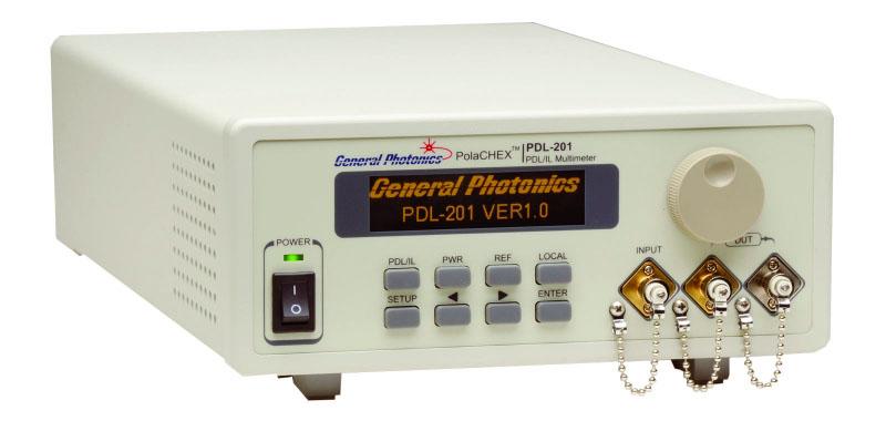 General Photonics PDL-201 Polarisation Dependent Loss Meter: PolaChex™
