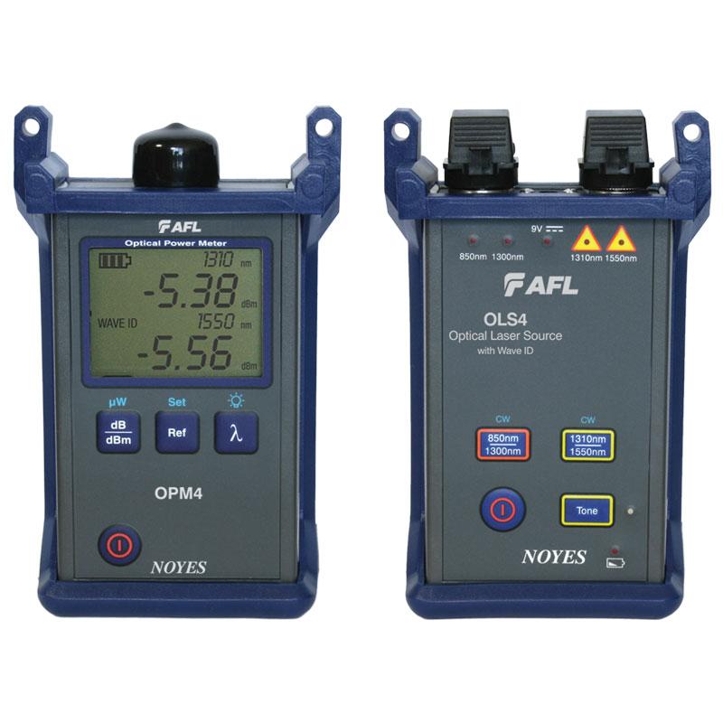 AFL SMLP4-4 Single & Multi-Mode Optical Loss Test Kits with Wave ID