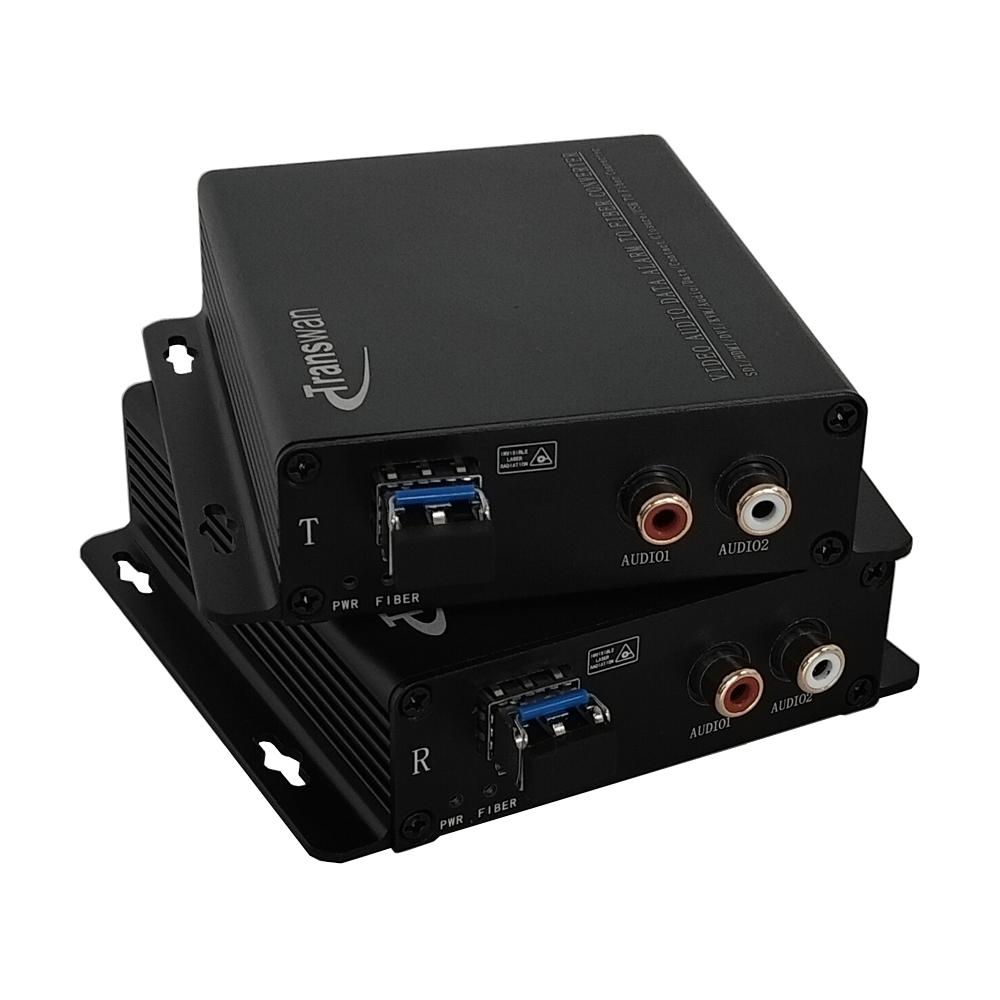 2 Channel RCA Audio Over Fibre System 2 Channel RCA Audio Over Fibre System