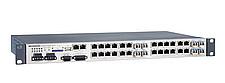 Microsens 19" 25 Port GbE Ethernet Switch with Ring & PoE+
