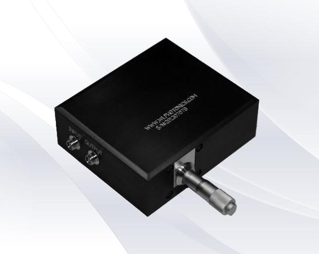 WL Photonics Manual Wideband Tuneable Optical Filter