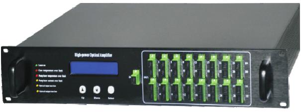 Multi-port High Power Fibre Amplifier Rack Multi-port High Power Fibre Amplifier Rack