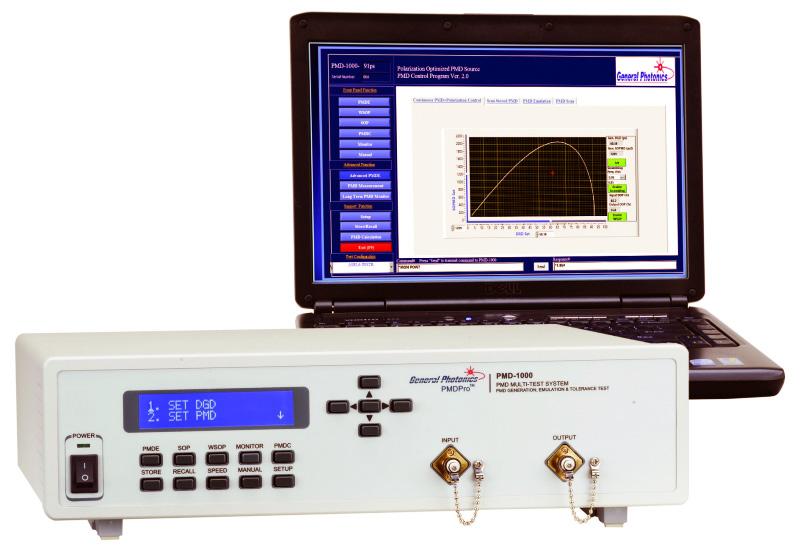 General Photonics PMD-1000 Polarisation Optimised PMD Source - PMDPro™