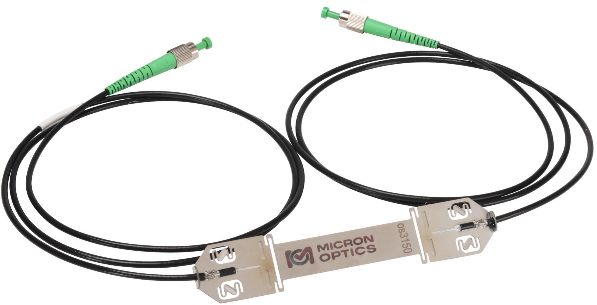 Micron Optics Rugged Weld Fixed Surface Mountable Optical Strain Sensor