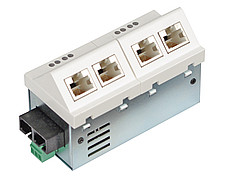 6 Port Fast Ethernet Micro Switch With PoE