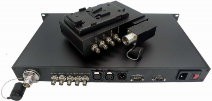 Electronic Film Production System Over Fibre Powered By LEMO Hybrid Cable
