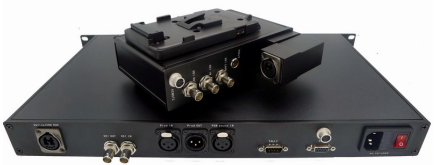 Electronic Film Production System Over Fibre With OpticalCON Power Supply